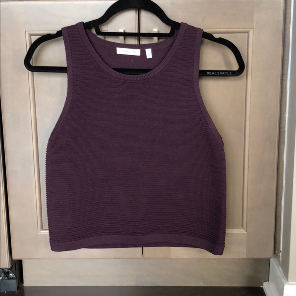 Plum tank top